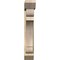Ekena Millwork Olympic Slat Rough Sawn Bracket w/ Offset Brace, Douglas Fir, 8"W x 36"D x 48"H BKT0806X36X48OLY06RDF - alternate 2